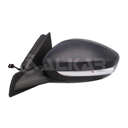 Left Wing Mirror (electric, heated, primed cover, indicator   Not LED) for Peugeot 208 II 2019 Onwards