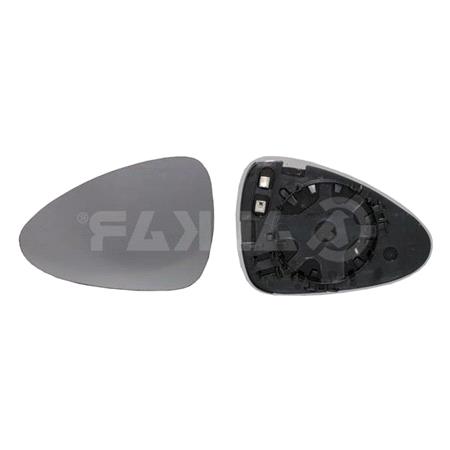 Left Wing Mirror Glass (heated) and Holder for Porsche PANAMERA, 2009 2016