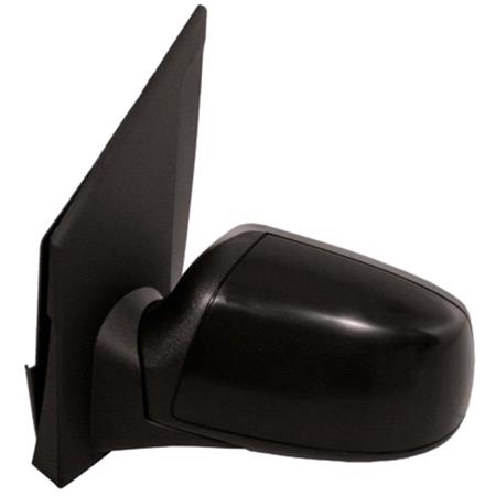 Left Wing Mirror (electric, heated, black cover) for Ford FIESTA V, 2006 2008