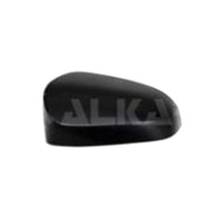 Left Wing Mirror Cover (black) for Peugeot 108, 2014 Onwards