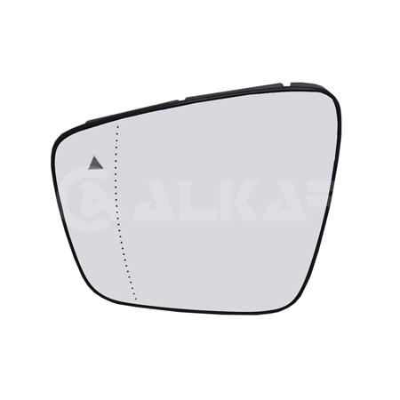 Left Wing Mirror Glass (heated, with blind spot warning lamp) for Renault KANGOO III MPV 2021 Onwards