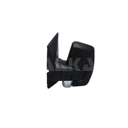 Left Wing Mirror (manual, indicator, black cover) for Ford TRANSIT CUSTOM Kombi 2018 2023