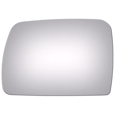 Left Stick On Mirror Glass (silver)   Original Replacement
