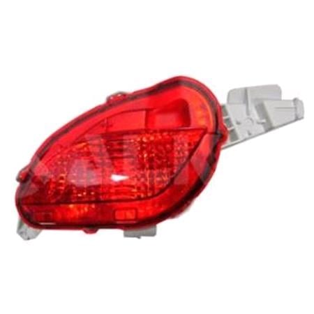 Left Rear Fog Lamp (In Bumper, Supplied Without Bulbholder) for Toyota YARIS/VITZ 2014 2017