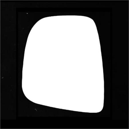 Left Stick On Wing Mirror Glass for Opel COMBO MPV 2018 Onwards