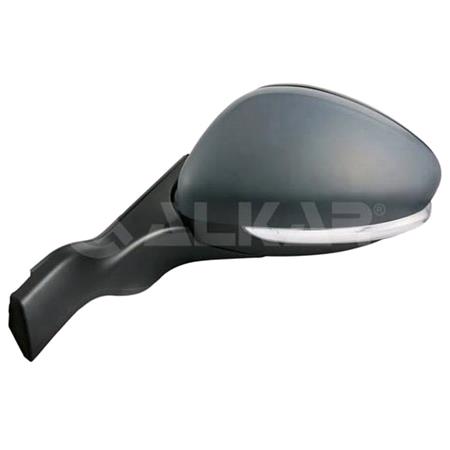 Left Wing Mirror (manual, indicator) for Peugeot 208, 2012 Onwards