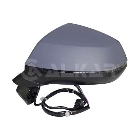 Left Wing Mirror (electric, heated, indicator, primed cover, power folding, MEMORY) for Audi Q7 2015 Onwards