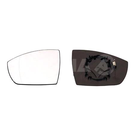 Left Wing Mirror Glass (not heated) for Ford ECOSPORT II, 2013 Onwards