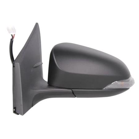 Left Wing Mirror (electric, indicator, not heated) for Toyota COROLLA Saloon, 2013 2018
