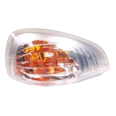 Left Wing Mirror Indicator (Clear Lens with Amber Insert) for VAUXHALL MOVANO Mk II Van, 2010 2017