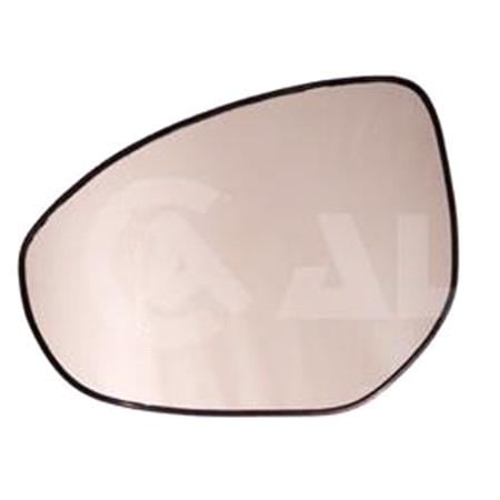 Left Wing Mirror Glass (heated) for Mazda 2 2007 2014