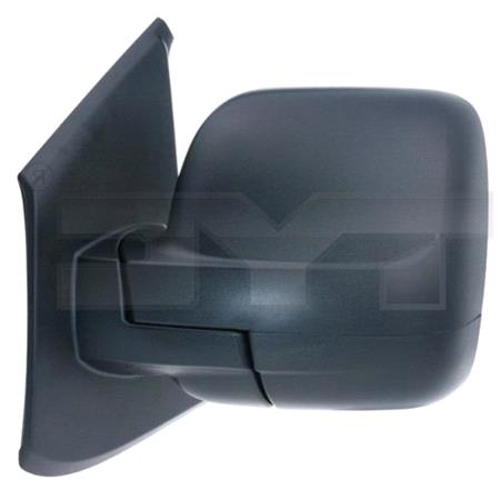 Left Wing Mirror (electric, heated, black cover) for Fiat TALENTO Van 2016 2020