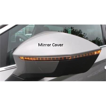 Left Wing Mirror Cover (primed) for CUPRA ATECA 2018 Onwards