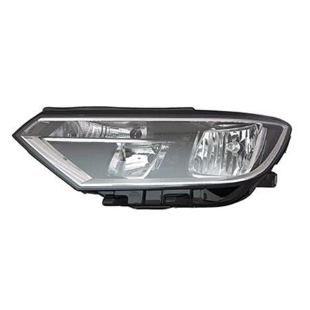 Left Headlamp (Halogen, Takes H7 / H9 Bulbs, Original Equipment) for Volkswagen PASSAT Estate 2014 Onwards