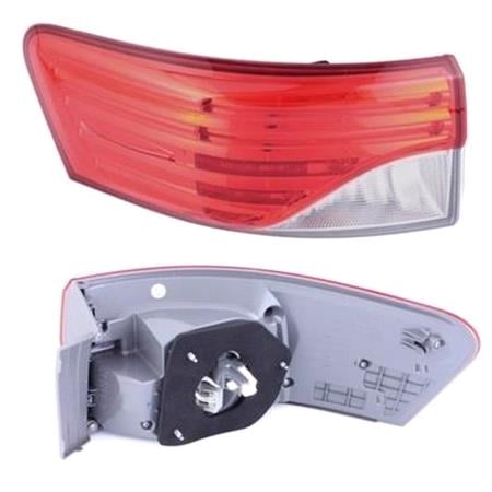 Left Rear Lamp (Outer, On Quarter Panel, Estate Models Only, Original Equipment) for Toyota AVENSIS Estate 2012 2015