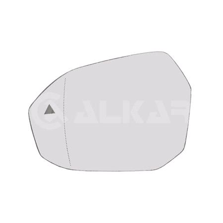 Left Wing Mirror Glass (heated, blind spot warning lamp) for BMW 5 2023 Onwards
