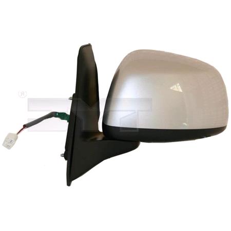 Left Wing Mirror (electric, not heated, primed cover) for Suzuki SX4 2006 2013