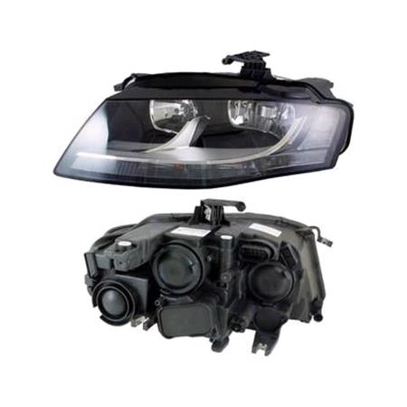 Left Headlamp (Halogen, Takes H7/H7 Bulbs, Supplied With Motor) for Audi A4 Avant 2008 2011