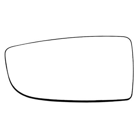 Left Blind Spot Mirror Glass   Original Replacement