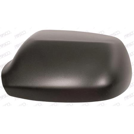 Left Wing Mirror Cover (Black, Grained) for MAZDA 2, 2003 2007