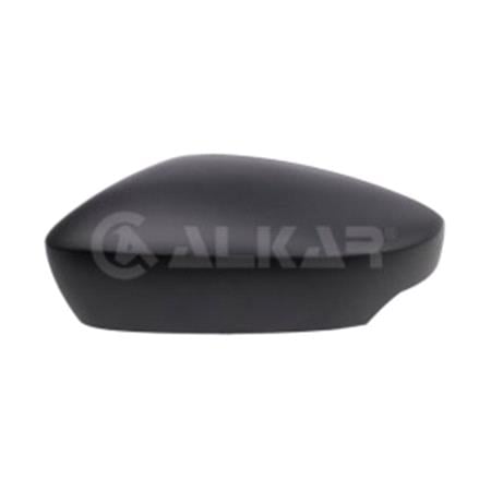 Left Mirror Cover (black, with gap for indicator) for Skoda Fabia 2014 2018