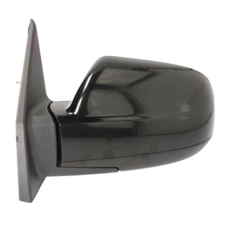 Left Wing Mirror (electric, heated, black cover) for Hyundai TUCSON, 2004 2010