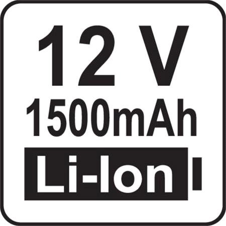 BATTERY 12V 1,5AH LI ION