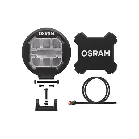 Osram 7in LED Light Round MX180 CB / 12V/24V / Combo Beam