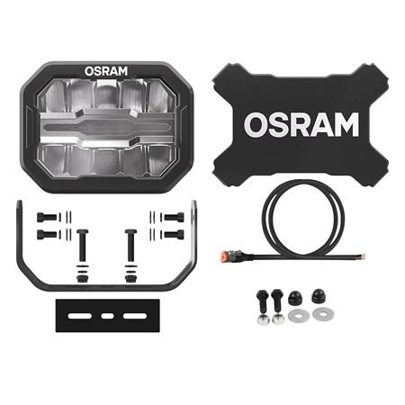 Osram 10in LED Light Cube MX240 CB / Combo Beam AND Mounting Kit