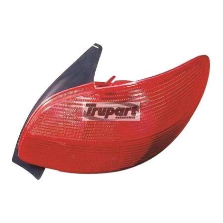 Right Rear Lamp (Supplied Without Bulbholder, Hatchback Only) for Peugeot 206 Van 1999 2003