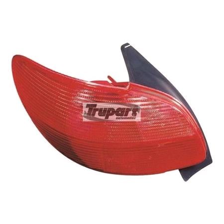 Left Rear Lamp (Supplied Without Bulbholder, Hatchback Only) for Peugeot 206 Van 1999 2003