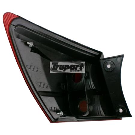 Right Rear Lamp (On Quarter Panel, Original Equipment) for Nissan QASHQAI 2007 2010