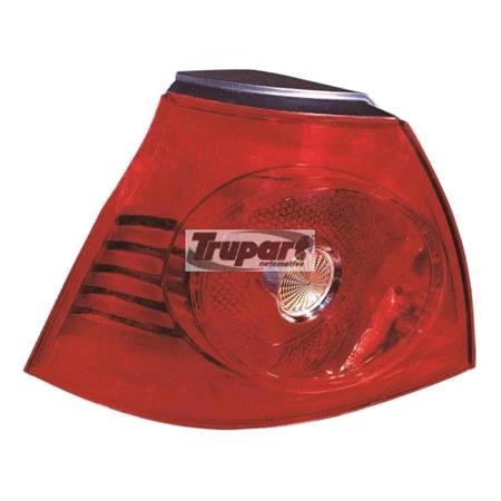 Left Rear Lamp (Hatchback, Outer, On Quarter Panel) for Volkswagen GOLF V 2004 2009