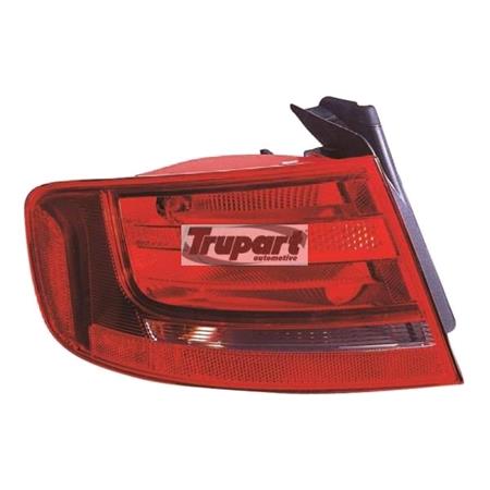 Left Rear Lamp (Saloon, Outer, On Quarter Panel) for Audi A4 2008 on