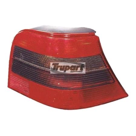 Right Rear Lamp (Hatchback, Smoked Indicator) for Volkswagen GOLF Mk III Convertible 1998 2004