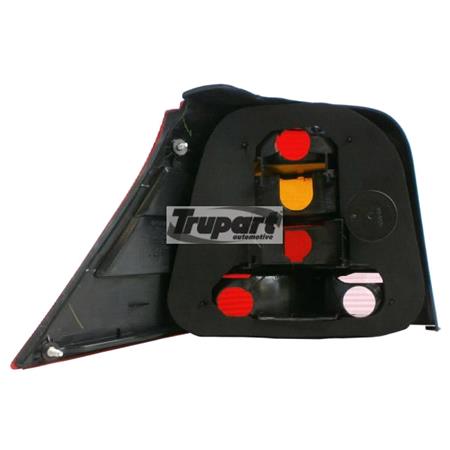 Right Rear Lamp (Hatchback, Smoked Indicator) for Volkswagen GOLF Mk III Convertible 1998 2004