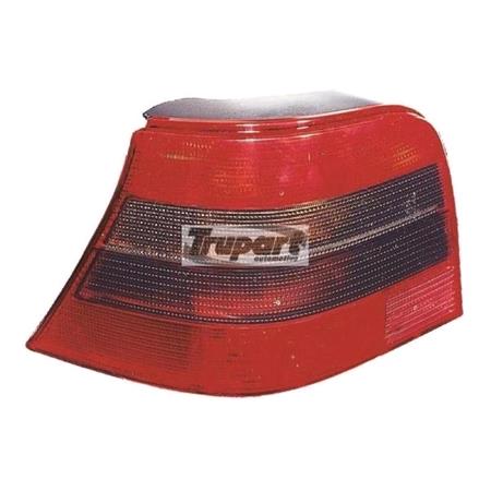 Left Rear Lamp (Hatchback, Smoked Indicator) for Volkswagen GOLF Mk III Convertible 1998 2004