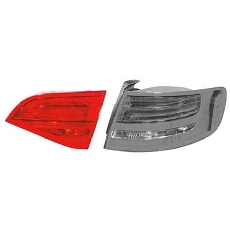 A4 '08 > RH Rear Lamp, Inner, On Boot Lid, Estate Only, Original Equipment   Audi A4 Avant 2008 to 2015