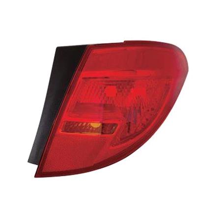 Meriva B '10 > RH Rear Lamp, Outer, On Quarter Panel, Without Bulbholder, Original Equipment [AUTO I   Opel MERIVA B 2010 Onwards