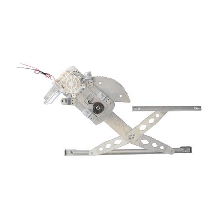 Front Right Electric Window Regulator (with motor) for ALFA ROMEO 166 (936), 1998 2007, 4 Door Models, WITHOUT One Touch/Antipinch, motor has 2 pins/wires