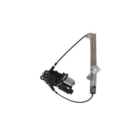 Rear Left Electric Window Regulator (with motor) for FIAT GRANDE PUNTO (199), 2005 2010, 4 Door Models, One Touch/Antipinch Version, motor has 6 or more pins