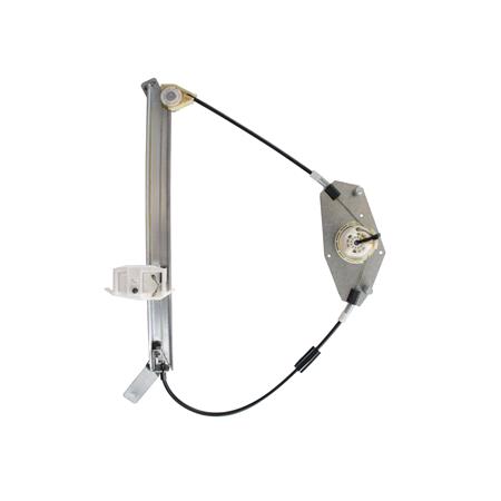 Rear Right Electric Window Regulator Mechanism (without motor) for Citroen XSARA Estate (N), 2000 2005, 4 Door Models, One Touch/AntiPinch Version, holds a motor with 6 or more pins