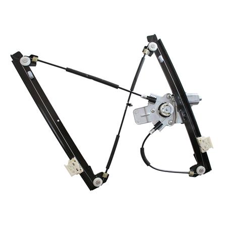 Front Right Electric Window Regulator (with motor) for Citroen C5 Estate (TD_), 2008 2016, 4 Door Models, One Touch/Antipinch Version, motor has 6 or more pins