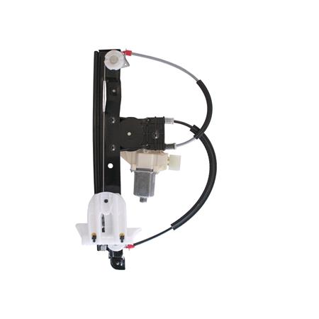 Rear Right Electric Window Regulator (with motor) for FORD MONDEO Hatchback, 2007 2014, 4 Door Models, One Touch/Antipinch Version, motor has 6 or more pins