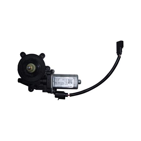 Front Left Electric Window Regulator Motor (motor only) for FORD FIESTA Van, 2003 2008, 2 Door Models, WITHOUT One Touch/Antipinch, motor has 2 pins/wires