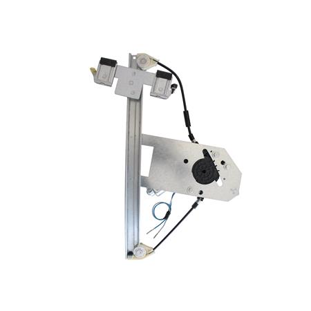 Rear Right Electric Window Regulator (with motor) for SKODA OCTAVIA Combi (1U5), 1996 2004, 4 Door Models, WITHOUT One Touch/Antipinch, motor has 2 pins/wires