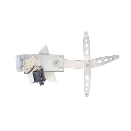 Front Right Electric Window Regulator (with motor, one touch operation) for OPEL ASTRA F Hatchback (53_, 54_, 58_, 59_), 1995 1998, 4 Door Models, One Touch Version, motor has 6 or more pins