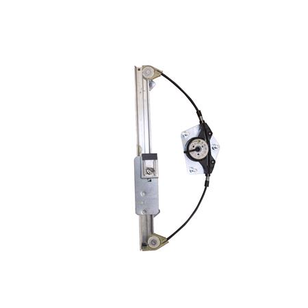 Rear Right Electric Window Regulator Mechanism (without motor) for VW PASSAT (3C), 2005 2010, 4 Door Models, One Touch/AntiPinch Version, holds a motor with 6 or more pins