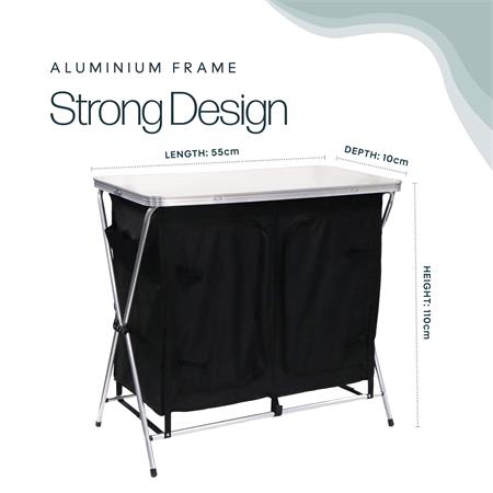 Portable Camping Table and Storage Unit