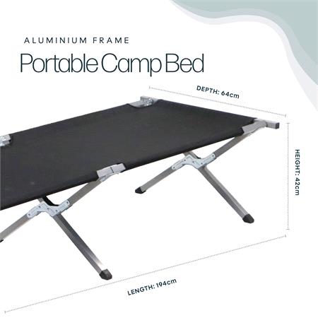 Aluminium Camping Bed